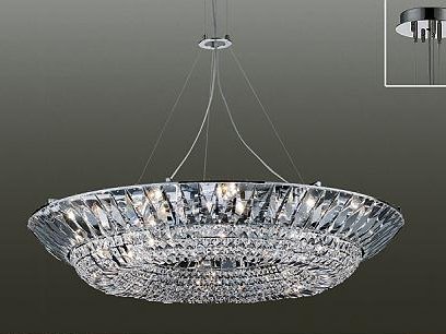 DAIKO シャンデリア DCH-54446 クロームメッキ クリスタルカットガラス