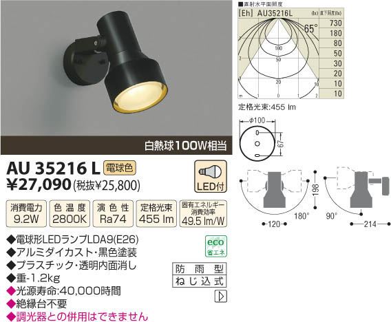 KOIZUMI AU54453 照明 LED AU54453(コイズミ照明) 商品詳細 KOIZUMI AU54453 照明 LED AU54453(コイズミ照明) 商品詳細