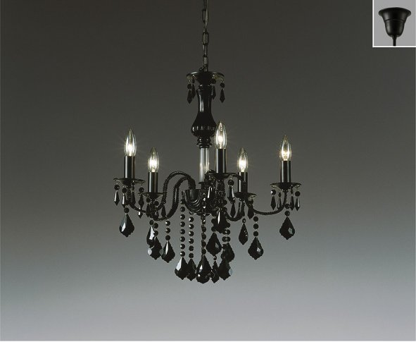 遠藤照明 ENDO ブラックガラスシャンデリア EC-2146B | 商品情報 | LED