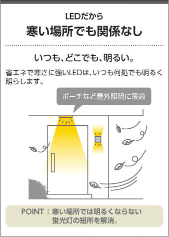 KOIZUMI コイズミ照明 防雨型ブラケット AU45237L | 商品情報 | LED 