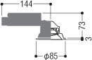 ߾ KOIZUMI LED ɱɼ饤 AD42782L ̿5