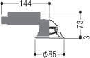 ߾ KOIZUMI LED ⵤ̩饤 AD46428L ̿5