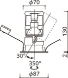 ODELIC ǥå 饤 OD058088BR ̿5