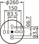 ODELIC ǥå ƥꥢ饤 OG254960LR ̿3