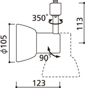 ODELIC ǥå OS047169 OS047169 ݥåȥ饤 Ǯ ꥢߥ˥ץȥ  ѥ֥å|ץ饤١ ݥåȥ饤 Ǯ