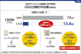 ߾ KOIZUMI LEDⵤ̩饤 AD39302L 