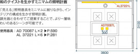 ߾ KOIZUMI LEDⵤ̩饤 AD70087L 