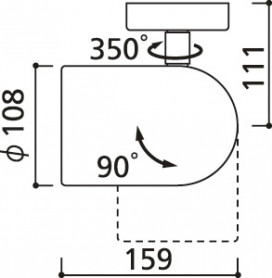 ODELIC ǥå LED ݥåȥ饤 OS256238PC ̿4