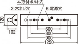 ODELIC ǥå ١饤 XL251190P2B ̿1