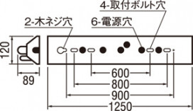ODELIC ǥå ١饤 XL251647P2D ̿1