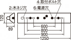 ODELIC ǥå ١饤 XL251145B ̿1