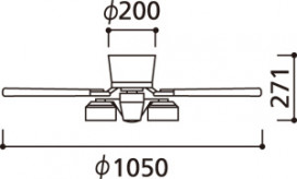 ODELIC ǥå 󥰥ե WF208LC ̿5