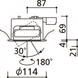 ODELIC ǥå 饤 OD361240WD ̿4