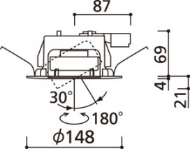 ODELIC ǥå 饤 OD361245WD ̿4