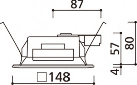 ODELIC ǥå 饤 OD361335BC ̿5