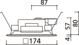 ODELIC ǥå 饤 OD361342WD ̿3