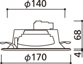 ODELIC ǥå 饤 OD361364WD ̿3