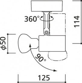ODELIC ǥå ݥåȥ饤 OS256050ND ̿4