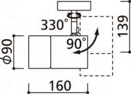 ODELIC ǥå ݥåȥ饤 OS256143BR ̿6