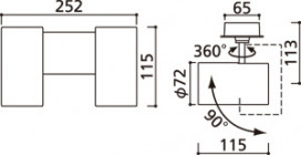 ODELIC ǥå ݥåȥ饤 OS256501ND ̿5