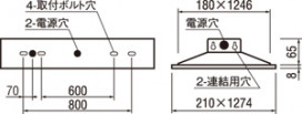 ODELIC ǥå ١饤 XD504014P2E ̿1