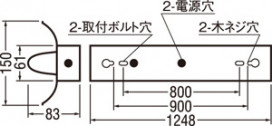 ODELIC ǥå ١饤 XL251532P2 ̿1