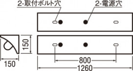 ODELIC ǥå ١饤 XL251649P2 ̿2
