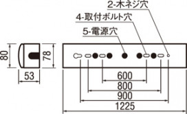 ODELIC ǥå ١饤 XL501008P2D ̿1