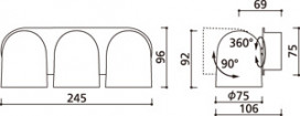 ODELIC ǥå ݥåȥ饤 OS256400R ̿4