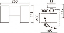 ODELIC ǥå ݥåȥ饤 OS256490 ̿4