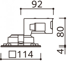 ODELIC ǥå 饤 OD361176R ̿4