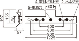 ODELIC ǥå ͶƳ XR506011R3C ̿1