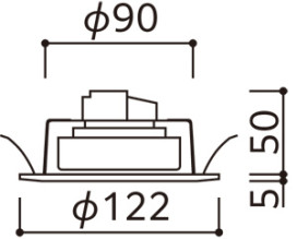 ODELIC ǥå 饤 OD361509LDR ̿5