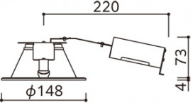 ODELIC ǥå LED 饤 OD361601R ̿4