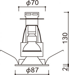 ODELIC ǥå 饤 OD058095BR ̿5