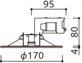 ODELIC �����ǥ�å� �������ƥꥢ�饤�� OD261807R �̿�2