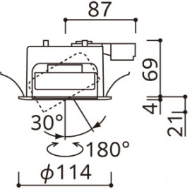 ODELIC ǥå 饤 OD361240PR ̿6