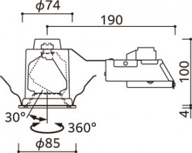 ODELIC ǥå 饤 OD361779BR ̿6