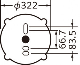 ODELIC ǥå ƥꥢ饤 OG254596WR ̿2