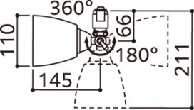 ODELIC ǥå ݥåȥ饤 OS256161NR ̿5