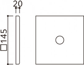 ODELIC ǥå 桦 PF309W1 ̿1