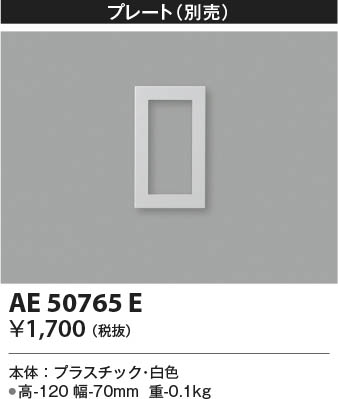 β Koizumi ߾ ץ졼AE50765E