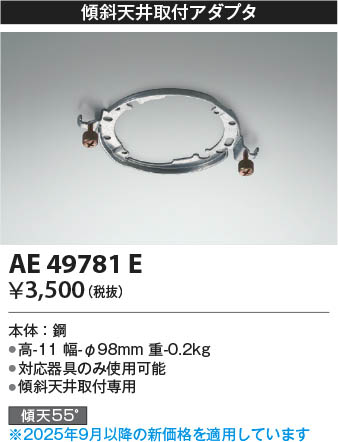 β Koizumi ߾ ŷեץ AE49781E