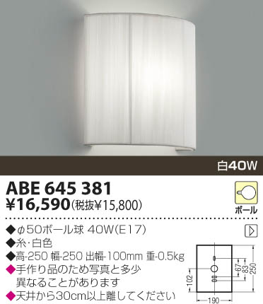KOIZUMI ABE645381 ᥤ̿