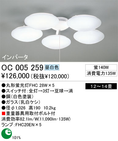 ǥꥢ  ODELIC ǥå OC005259