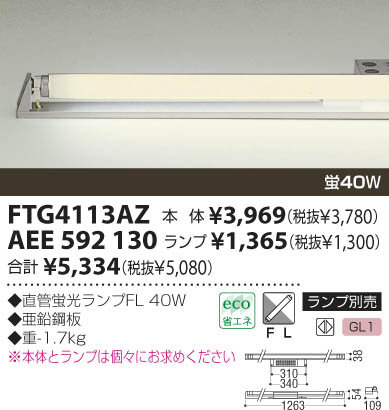 KOIZUMI FTG4113AZ ᥤ̿