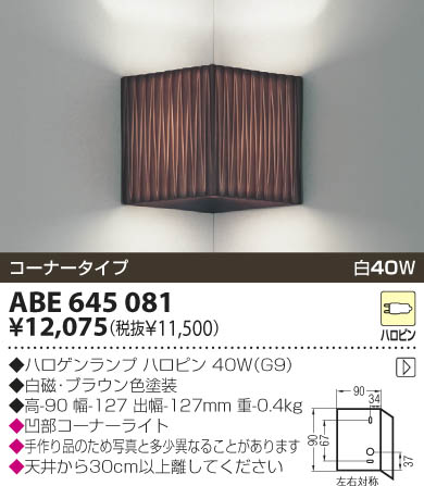 KOIZUMI ABE645081 ᥤ̿