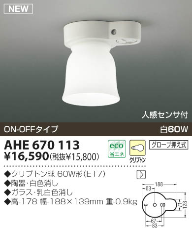 KOIZUMI AHE670113 ᥤ̿