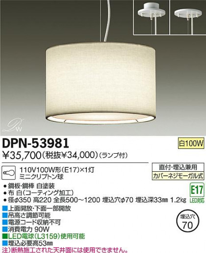 DAIKO ŵ ڥ DPN-53981 ʼ̿