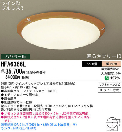 Panasonic  HFA6366L ᥤ̿